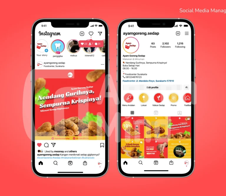 Ayam Goreng Sedap adalah sebuah usaha UMKM (Small and Medium Enterprise) yang menyajikan menu utama ayam goreng yang menampilkan ciri khas unik dan cita rasa yang otentik Indonesia.