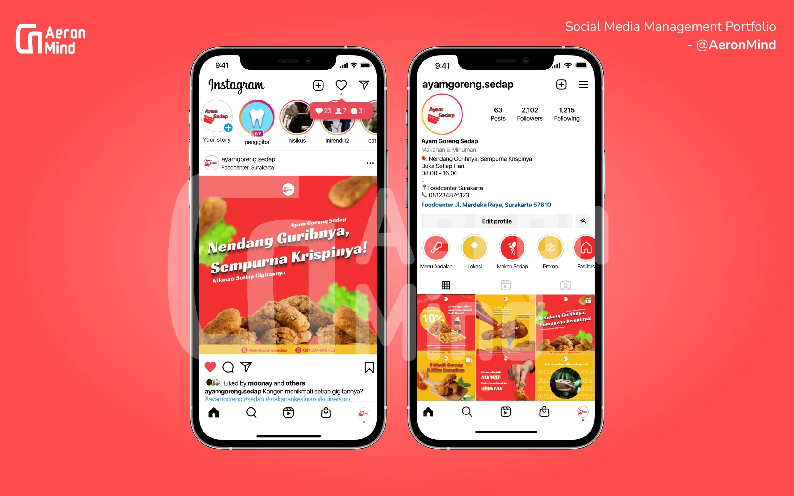 Ayam Goreng Sedap adalah sebuah usaha UMKM (Small and Medium Enterprise) yang menyajikan menu utama ayam goreng yang menampilkan ciri khas unik dan cita rasa yang otentik Indonesia.