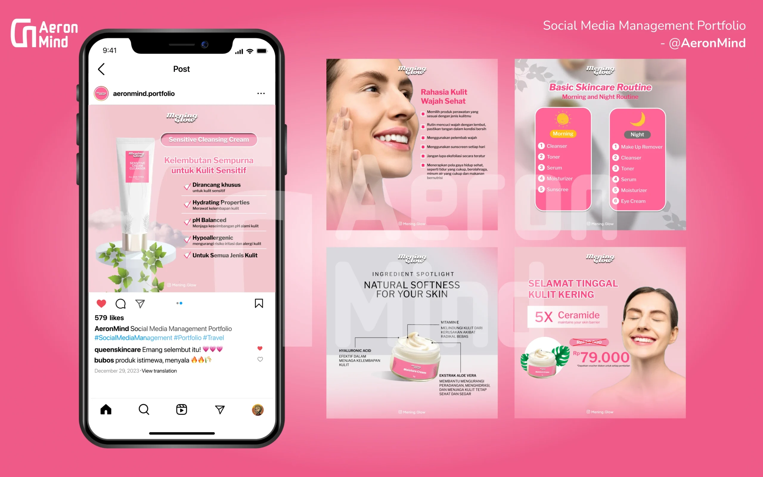 Mening Glow adalah sebuah brand untuk produk perawatan kulit dan kecantikan (skincare) yang dirancang dengan cermat untuk memberikan manfaat bagi kulit yang bersinar dan sehat.