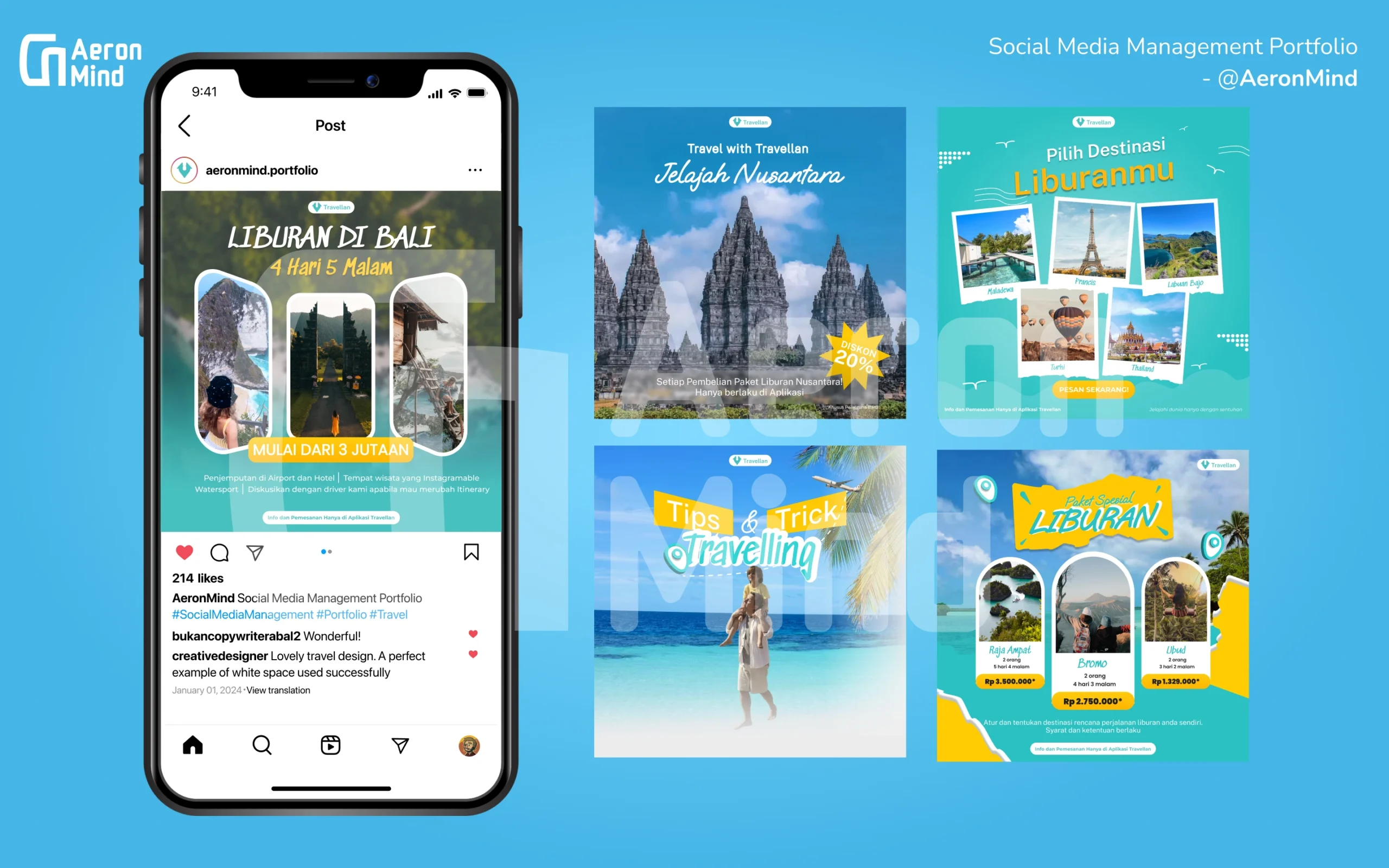Travellan adalah travel agency yang menyediakan solusi lengkap untuk semua kebutuhan perjalanan, mulai dari perencanaan hingga pelaksanaan. Tidak hanya wisata di Indonesia bahkan melayani perjalanan wisata luar Indonesia.